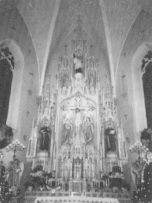 High altar, St Francis Xavier Church, Petoskey